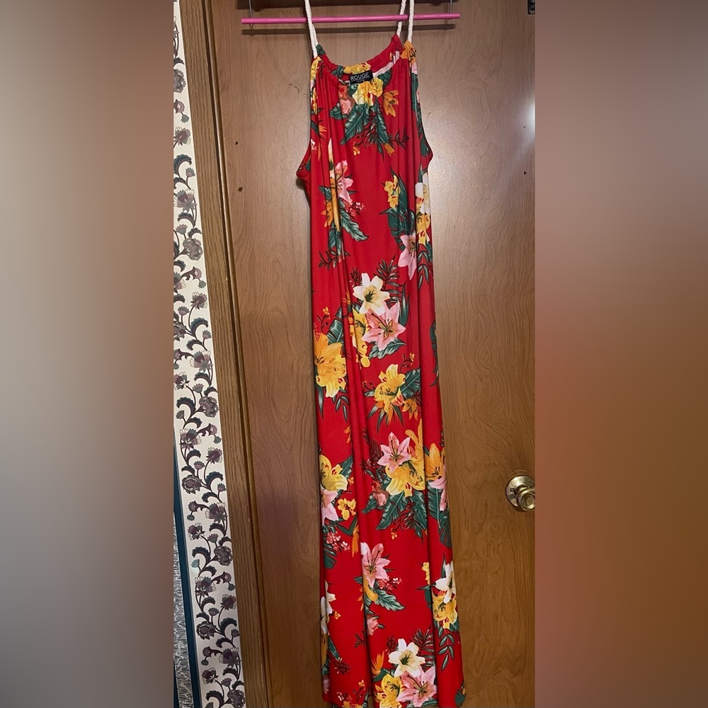 Floral Maxi Dress. Summer and Spring Wear.